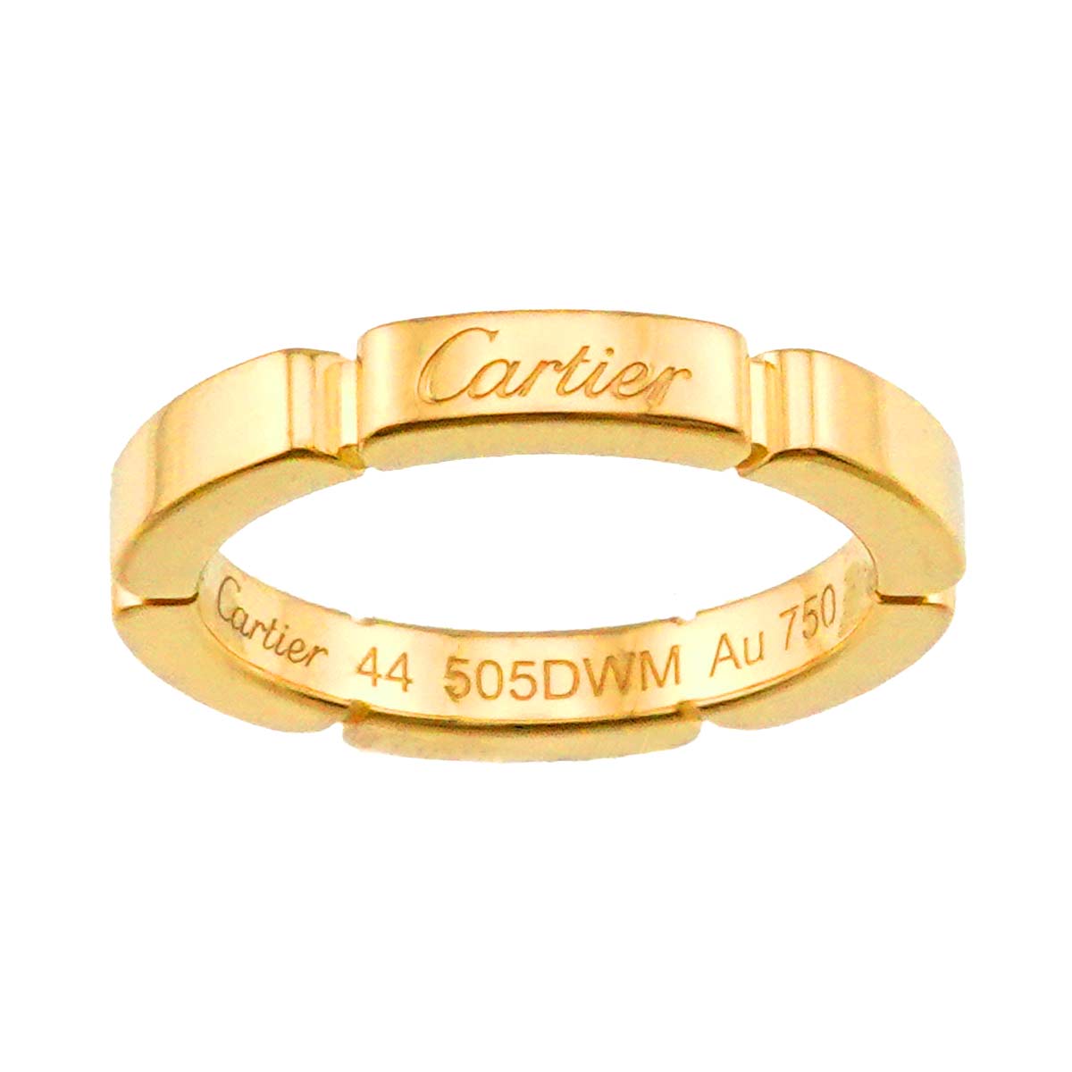 Cartier Maillon Panthere Ring 18K YG size44 2.75-3(US)