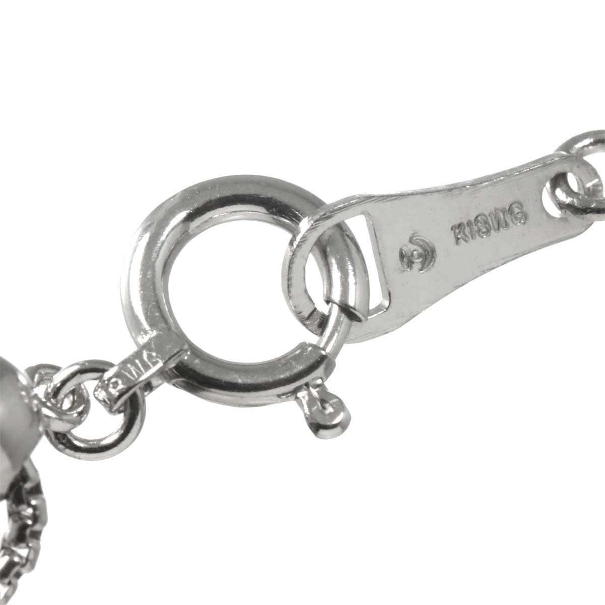 South Sea pearl 11.5mm Diamond 0.05ct Necklace 18K WG