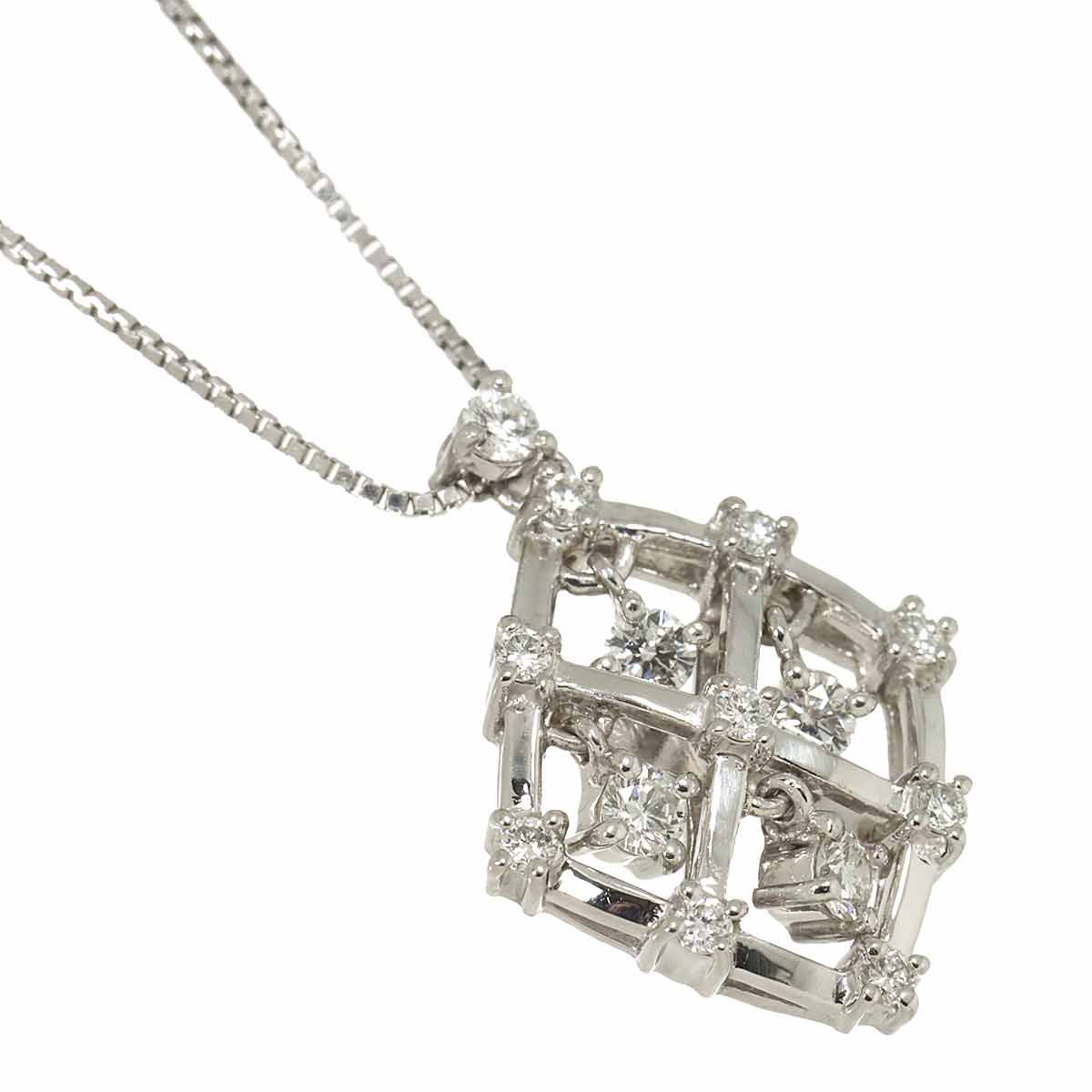 Diamond 0.50ct Necklace Pt Platinum