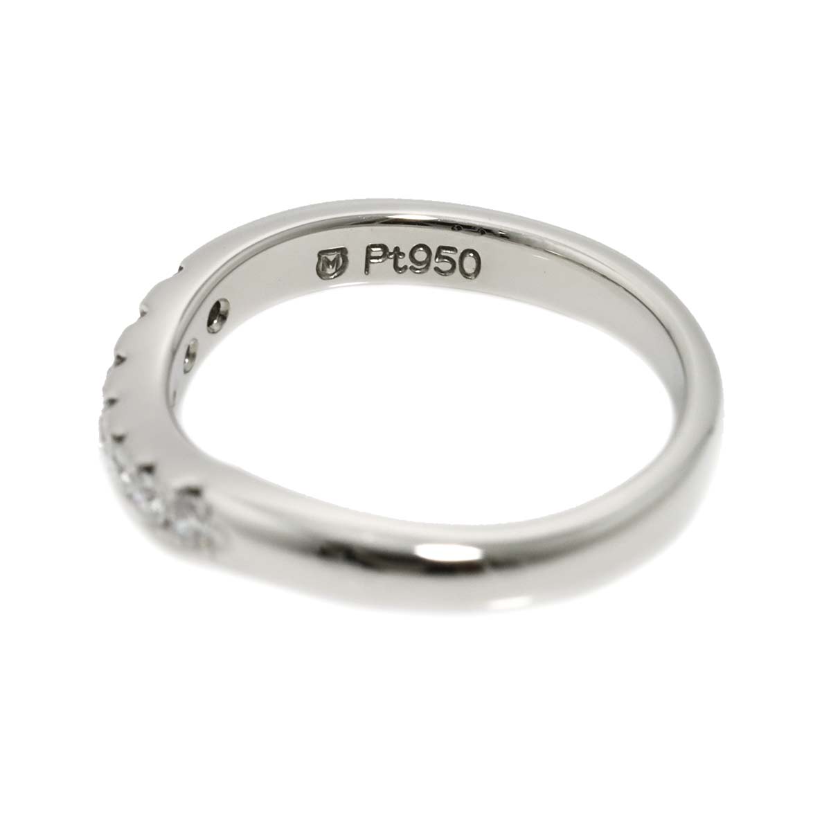 Diamond 0.15ct Ring Platinum Size4(US)