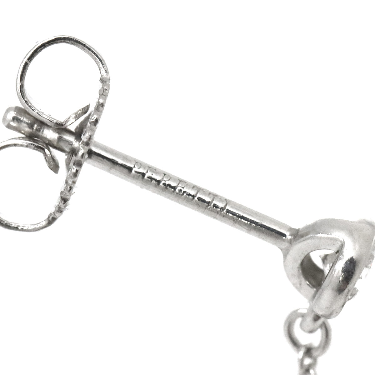 By The Yard  Diamond Earrings Pierced Pt