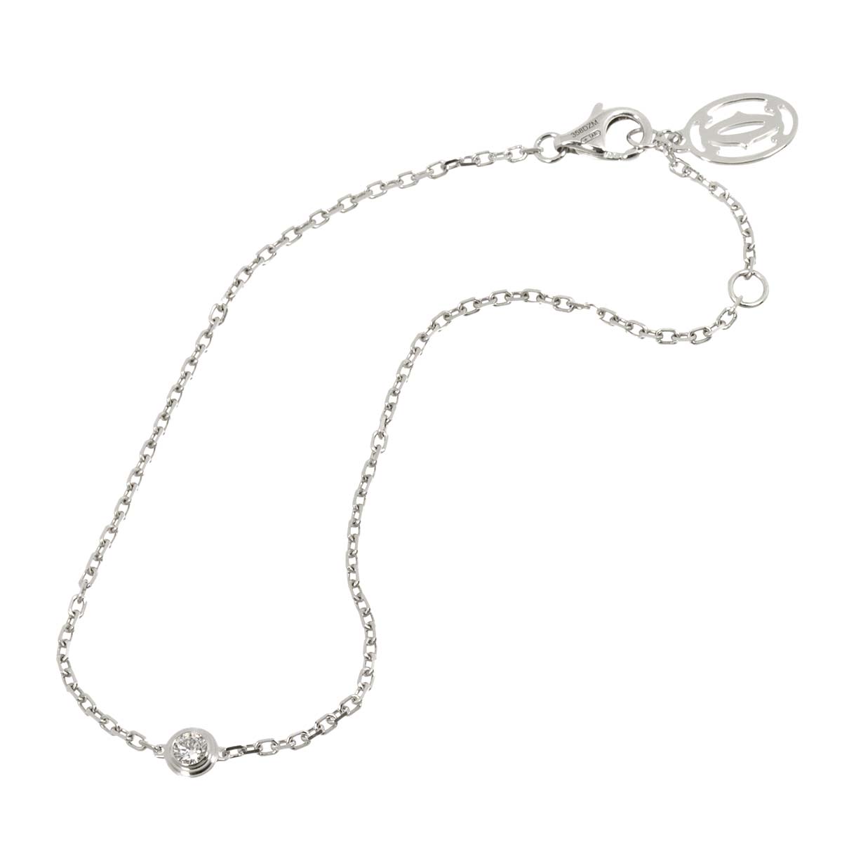 d Amour Diamond Bracelet SM 18K White Gold 750