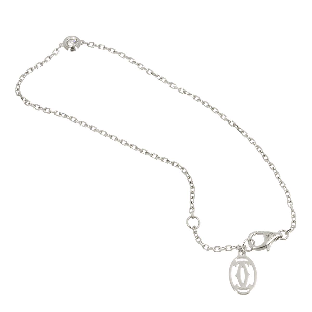 d Amour Diamond Bracelet SM 18K White Gold 750