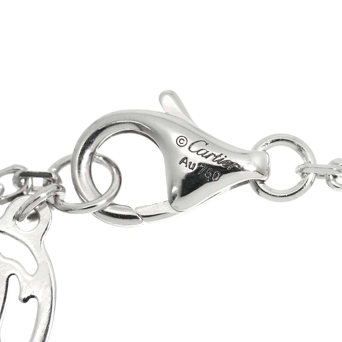 d Amour Diamond Bracelet SM 18K White Gold 750