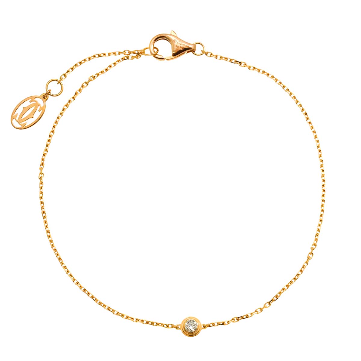 D Amour Diamond XS Bracelet 18K Pink Gold 750