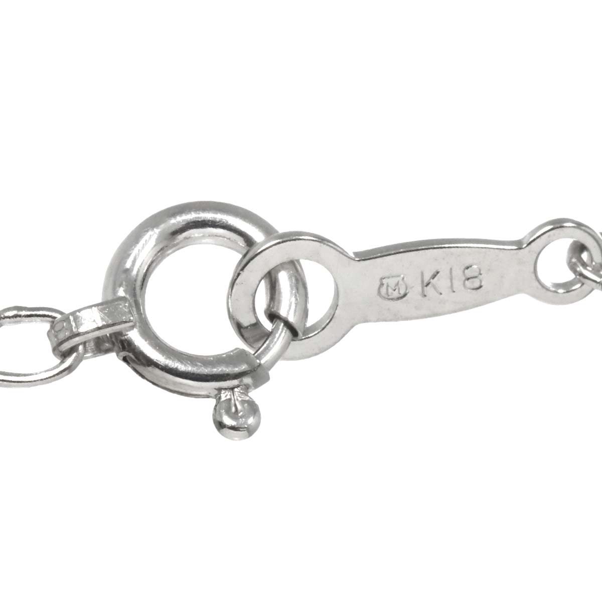 Akoya Pearl 4.7-3.5mm Necklace 18K White Gold 750