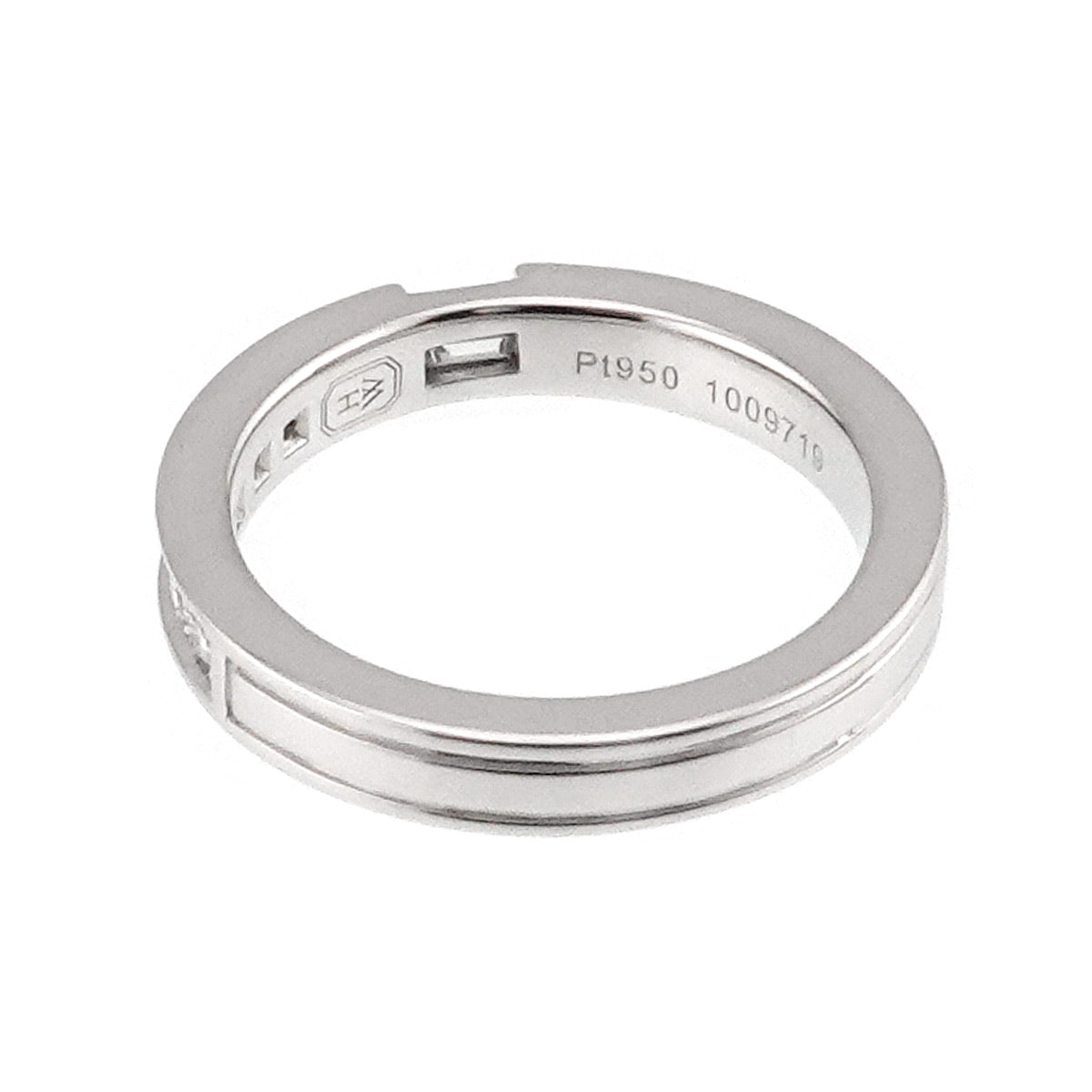 Traffic Diamond Ring Pt Platinum size4(US)