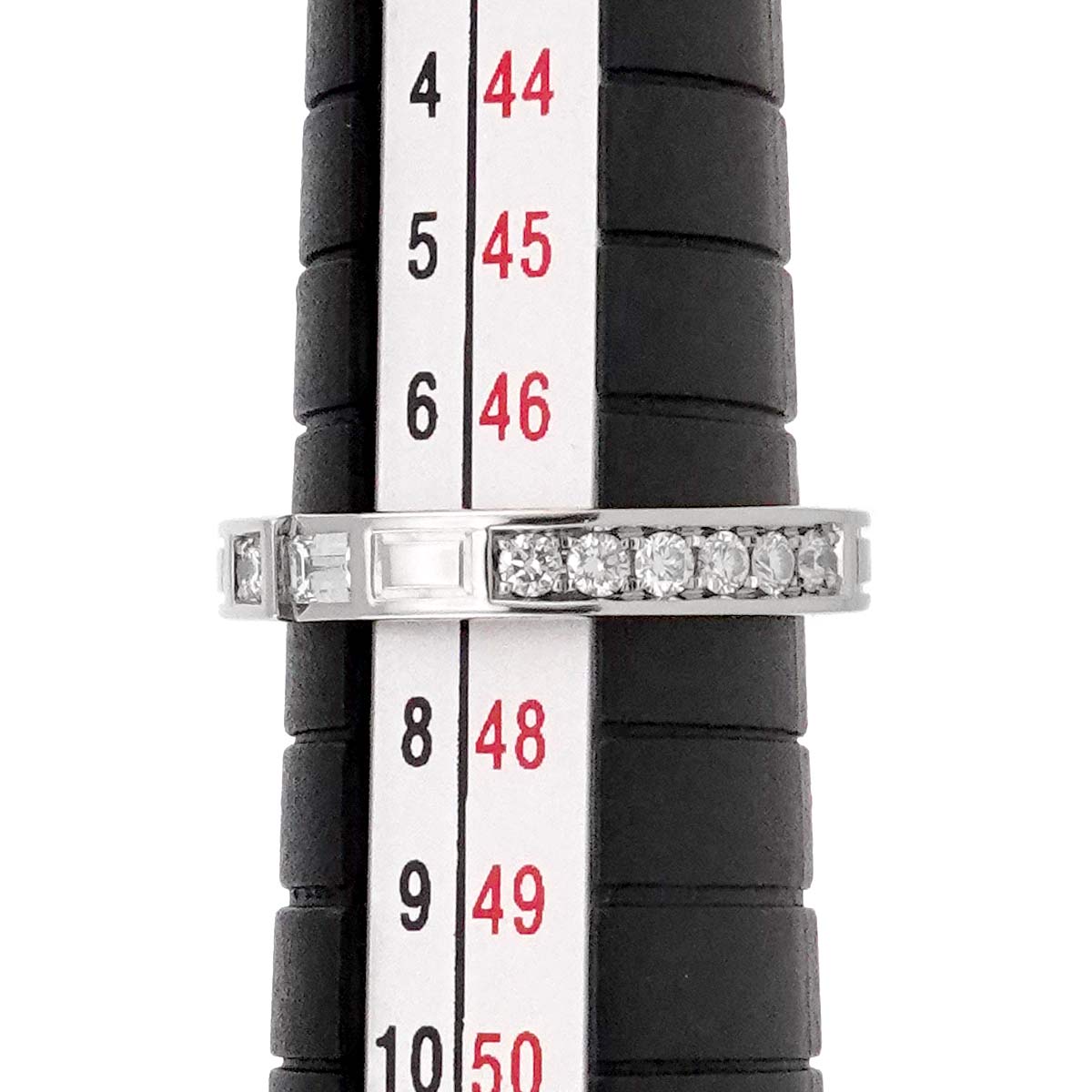 Traffic Diamond Ring Pt Platinum size4(US)