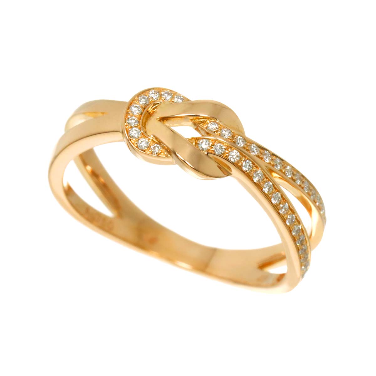 Chance Infinie Diamond SM Ring 18K Pink Gold Size49 4.75-5(US)