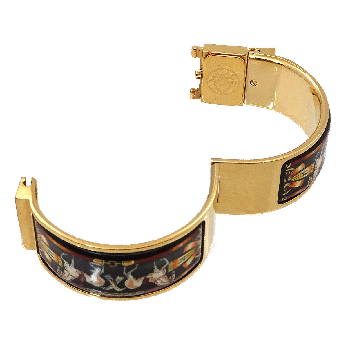 Loquet LO1.201 Quartz Gold Dial Ladies Bngle Watch