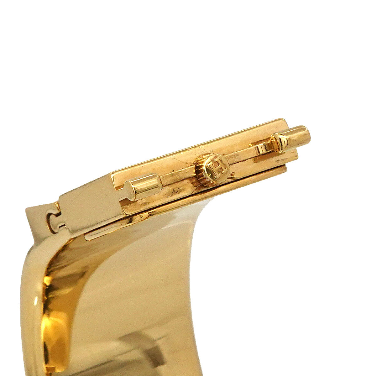 Loquet LO1.201 Quartz Gold Dial Ladies Bngle Watch