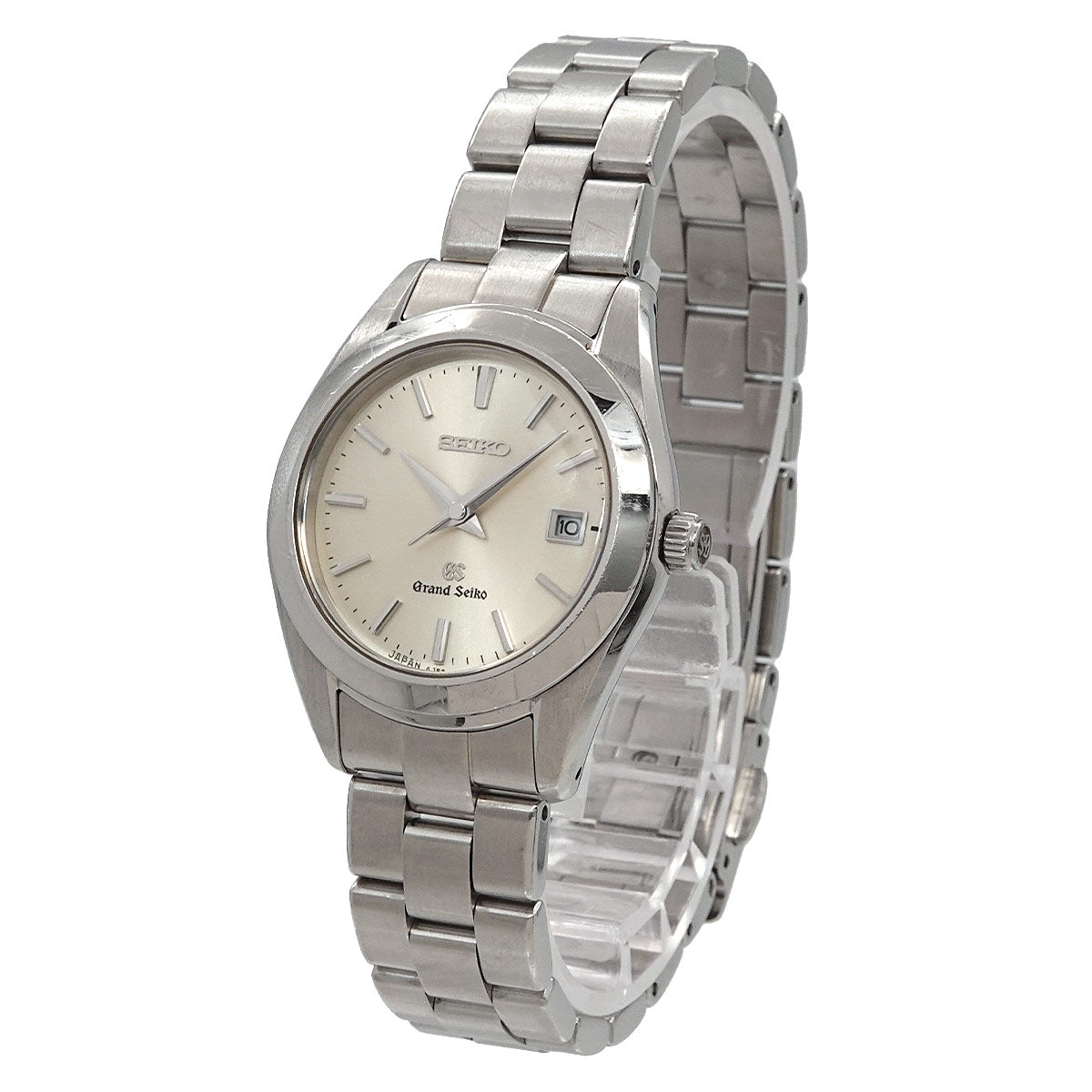 Grand Seiko STGF065 Quartz Silver Dial Date Ladies Watch