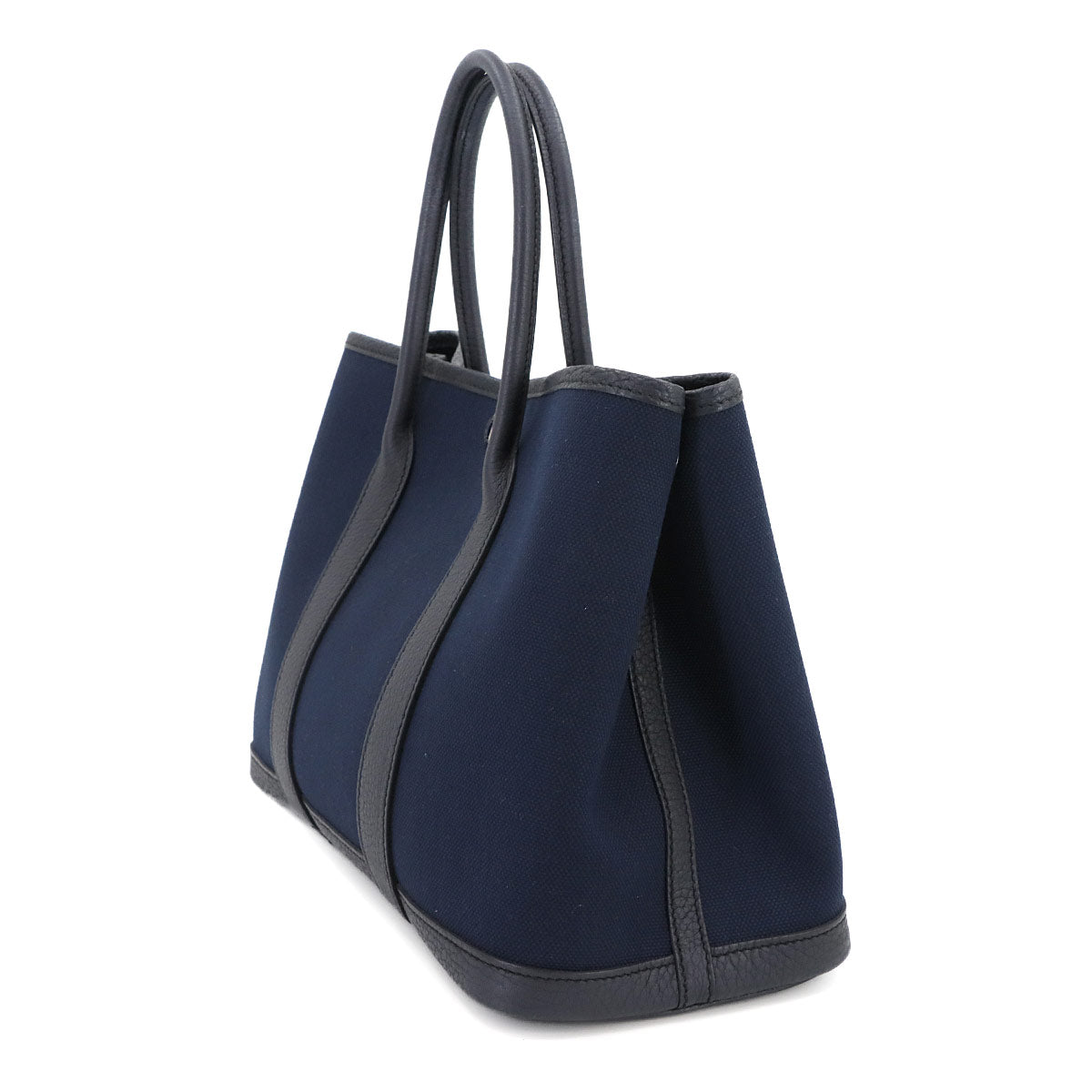 Garden Party TPM Tote Bag Toile Militaire Blue Marine