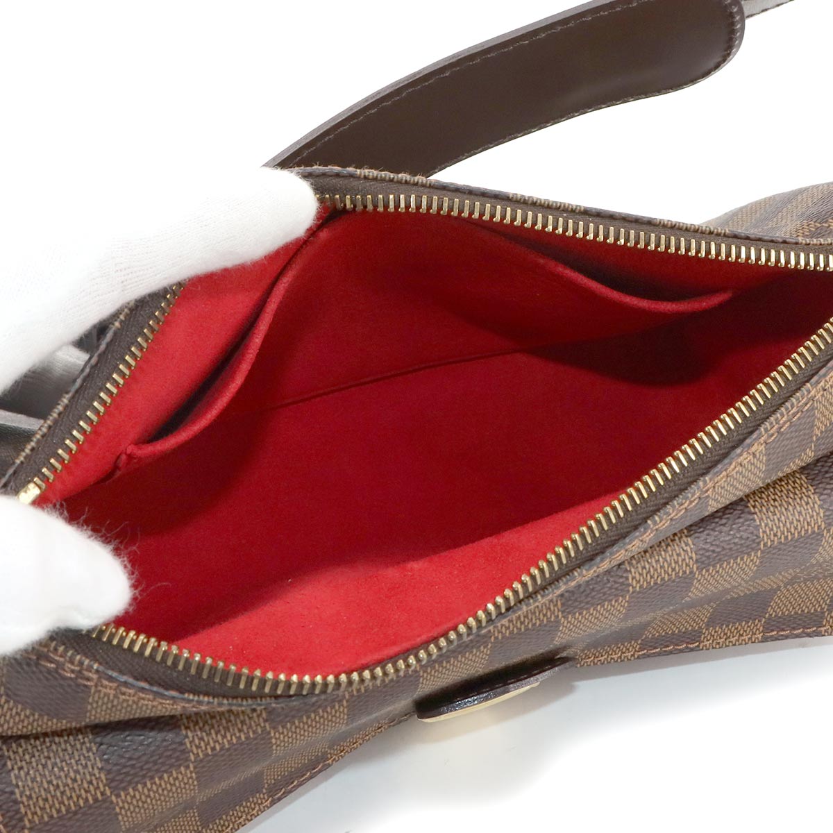 Damier Ravello GM Shoulder Bag N60006 Ebene Purse