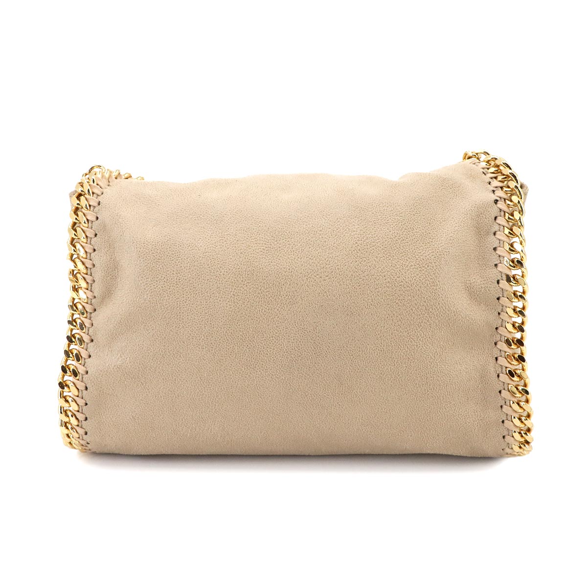 Falabella Mini 2way Tote Shoulder Bag Beige 371223