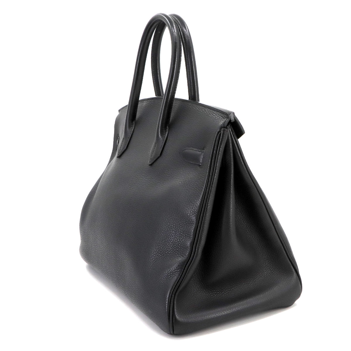 Birkin 35 Togo Black Hand Bag Purse