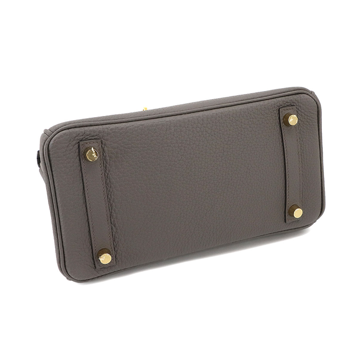 Birkin 25 Hand Bag Togo Leather Etain Purse