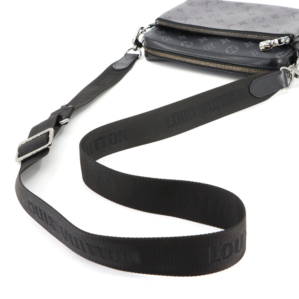 Monogram Eclipse Trio Messenger Shoulder Bag M69443 Purse