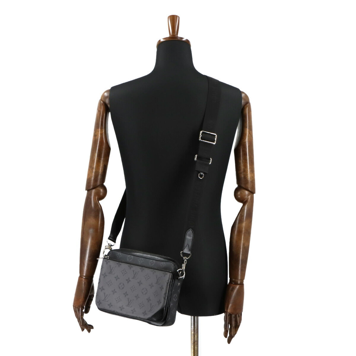 Monogram Eclipse Trio Messenger Shoulder Bag M69443 Purse