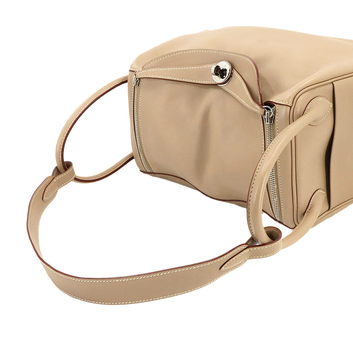 Lindy 30 2way Hand Shoulder Bag Veau Swift Parchemin