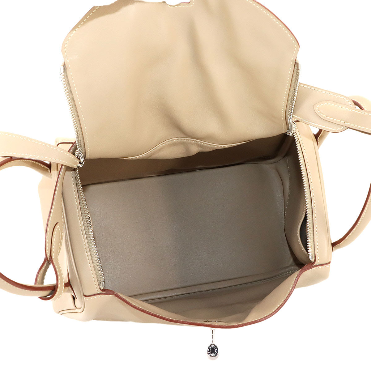 Lindy 30 2way Hand Shoulder Bag Veau Swift Parchemin