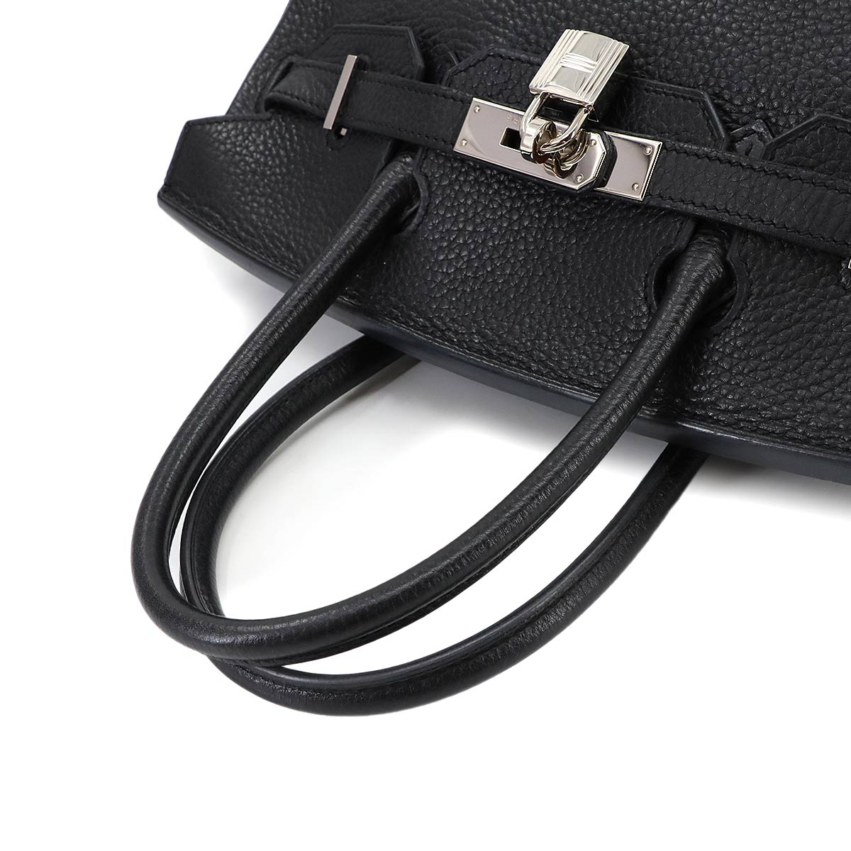 Birkin 30 Hand Bag Veau Togo Black Purse