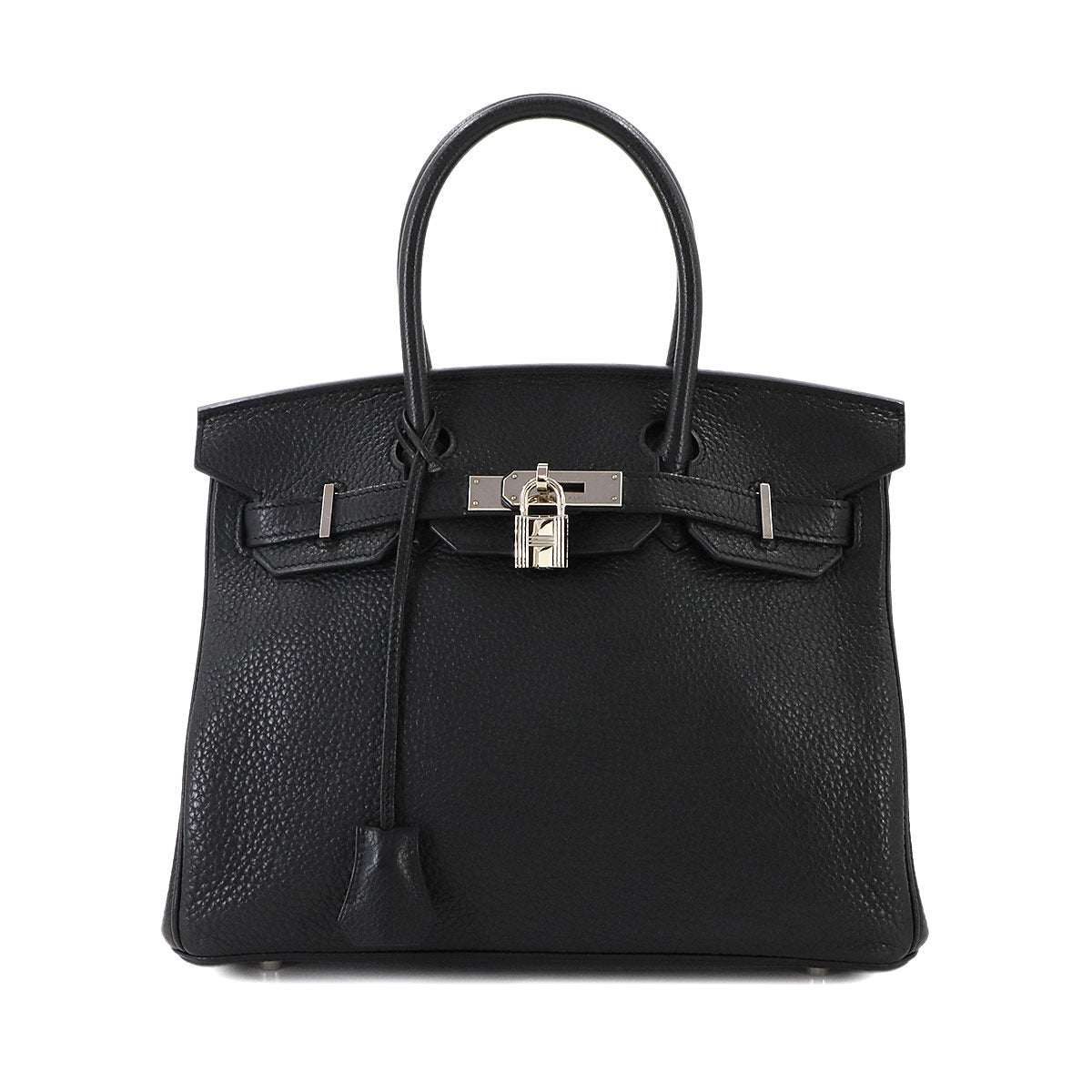 Birkin 30 Hand Bag Veau Togo Black Purse