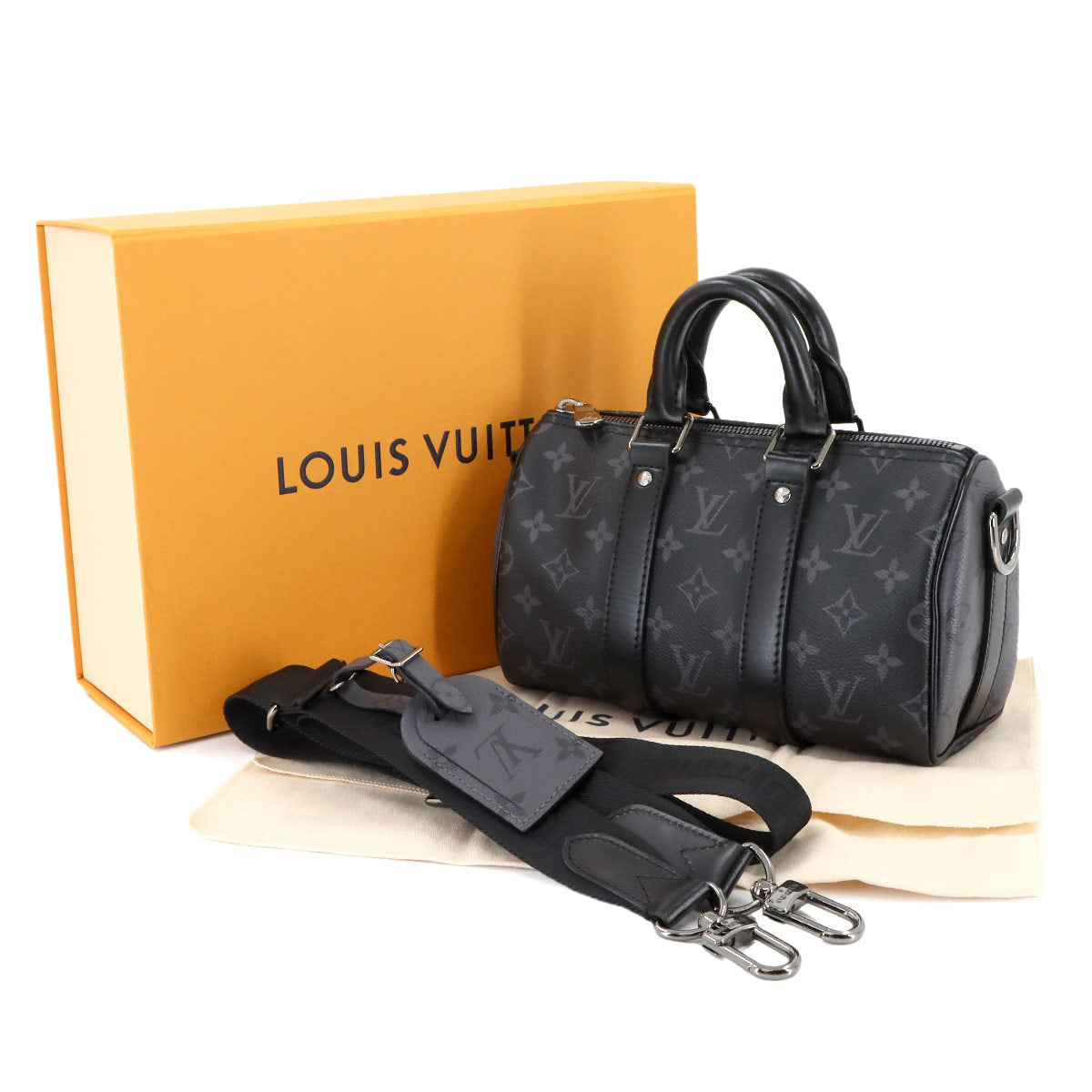 Monogram Eclipse Reverse Keepall Bandouliere 25 M46271