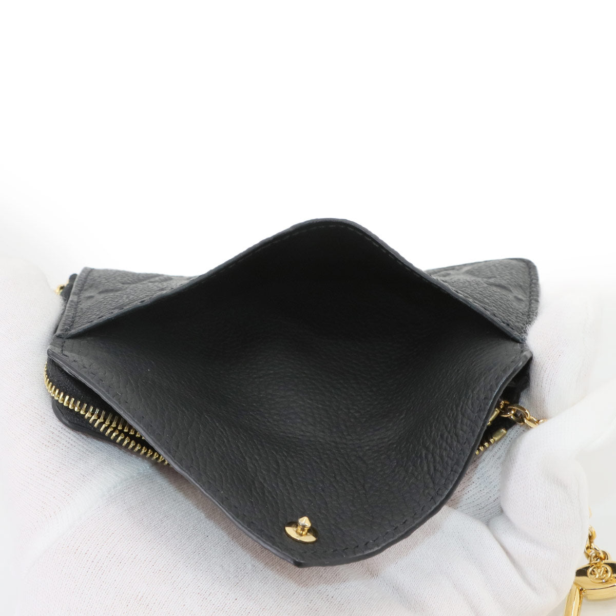 Monogram Empreinte Card Holder Recto Verso Noir M69421