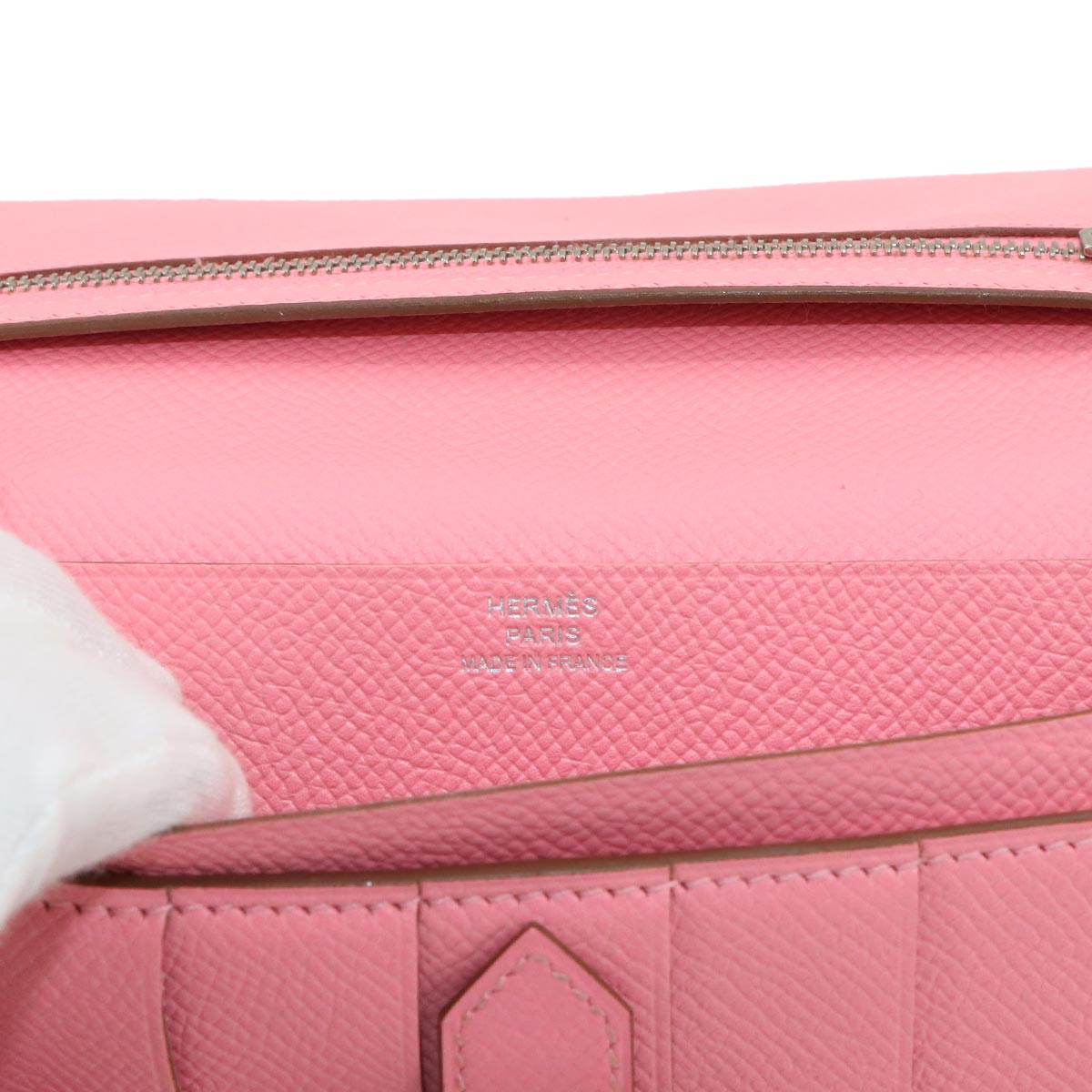 Bearn Souffle Long Wallet Epsom Rose confetti