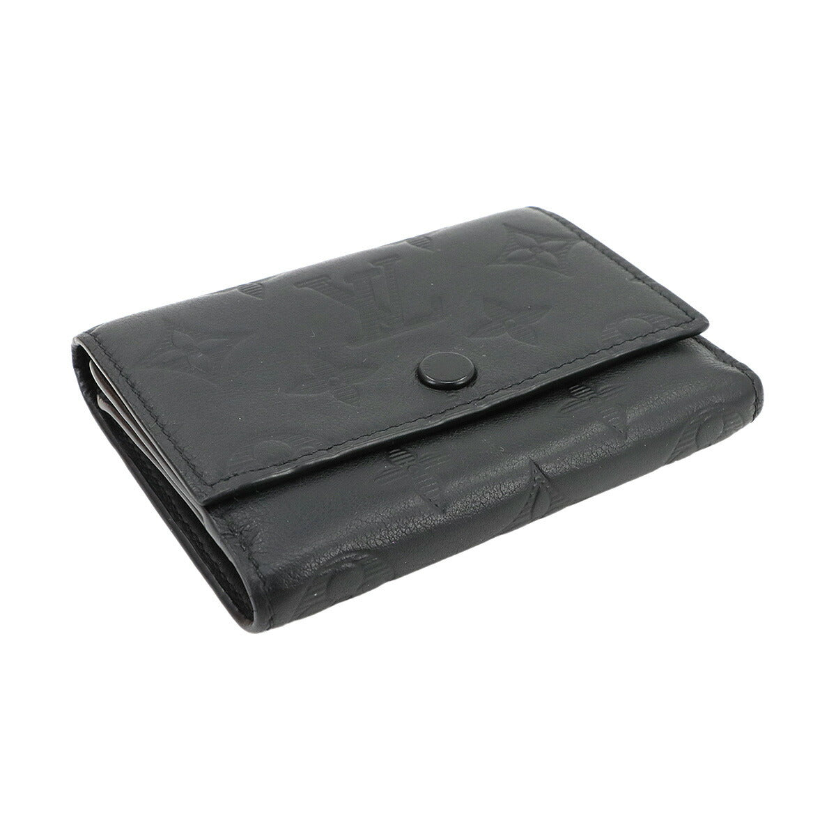 Monogram Shadow Victor Wallet Leather Black M12635