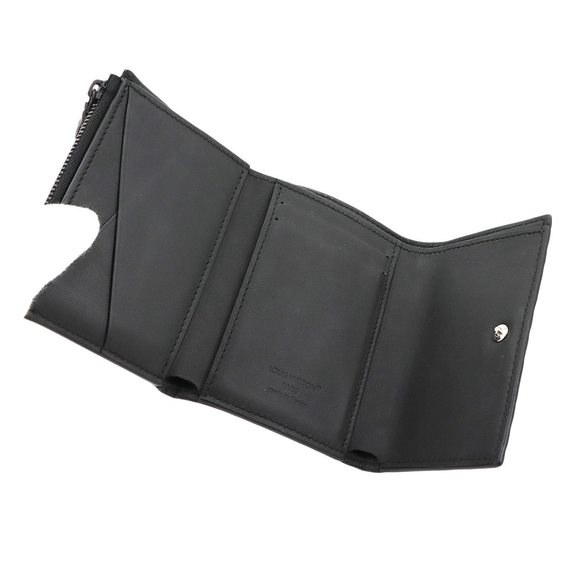 Monogram Shadow Victor Wallet Leather Black M12635