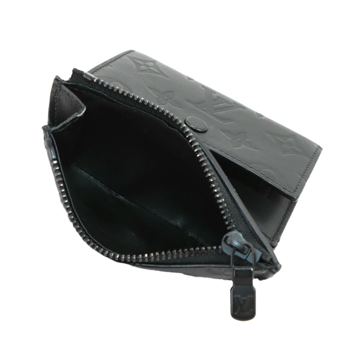 Monogram Shadow Victor Wallet Leather Black M12635