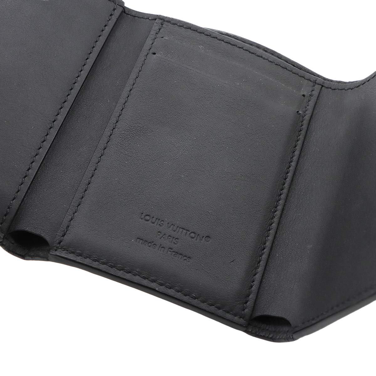 Monogram Shadow Victor Wallet Leather Black M12635
