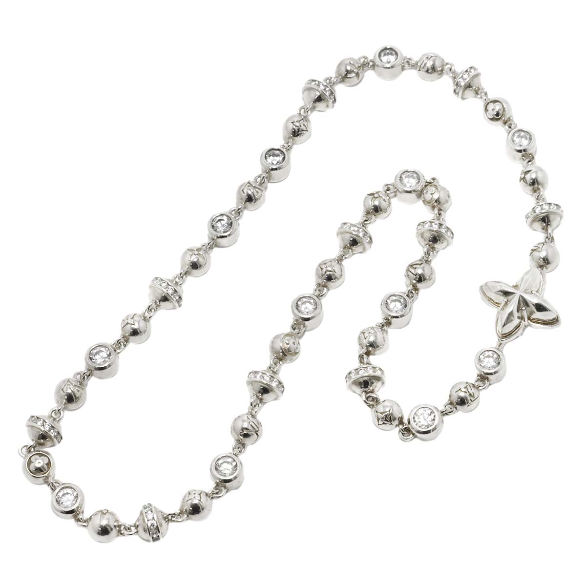 LV Globe Necklace SV 925 Silver