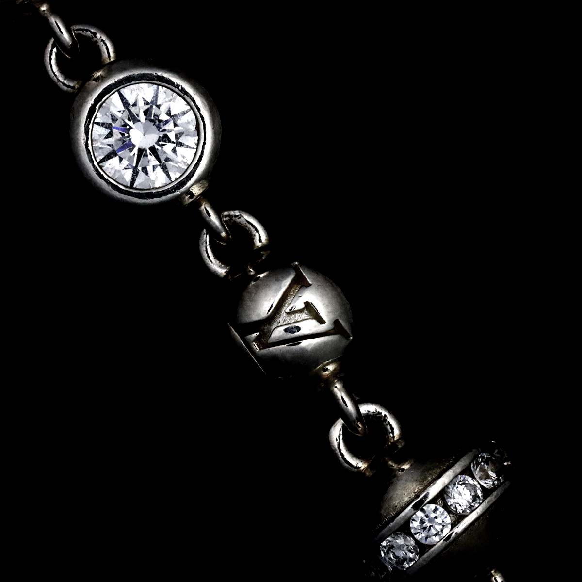 LV Globe Necklace SV 925 Silver