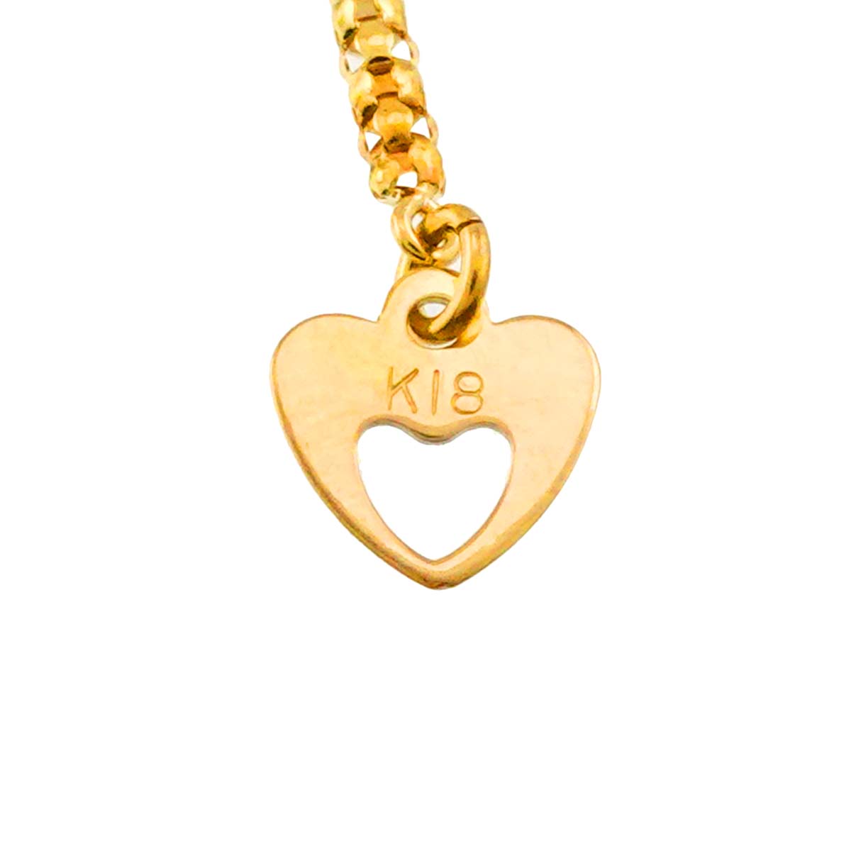 Diamond 0.49ct/1.40ct Necklace 18K YG Yellow Gold 750