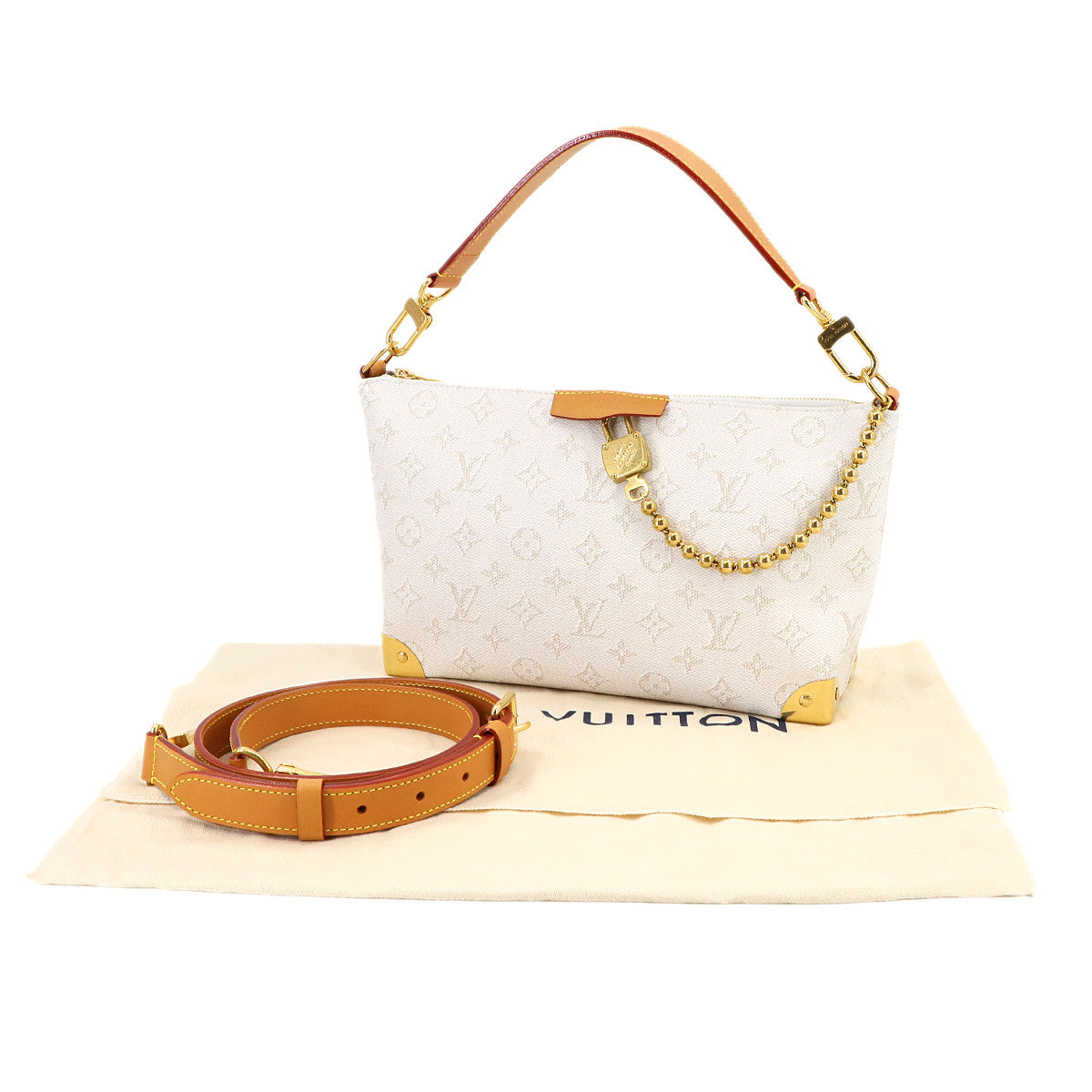 Monogram Heritage Bobo Trunk Hand Shoulder Bag M14661