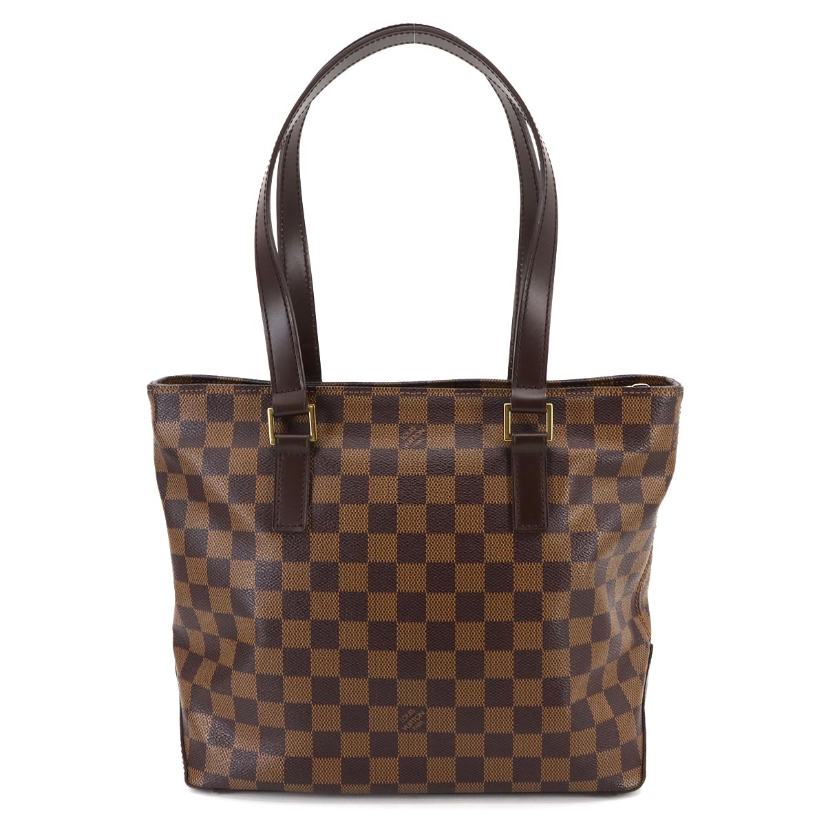 Damier Cabas Piano SPO Tote Bag Ebene N51187 Purse