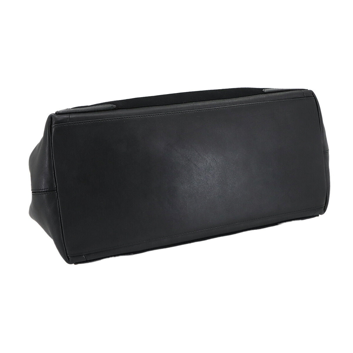 Navy Cabas M Tote Bag Leather Black 339936 Purse