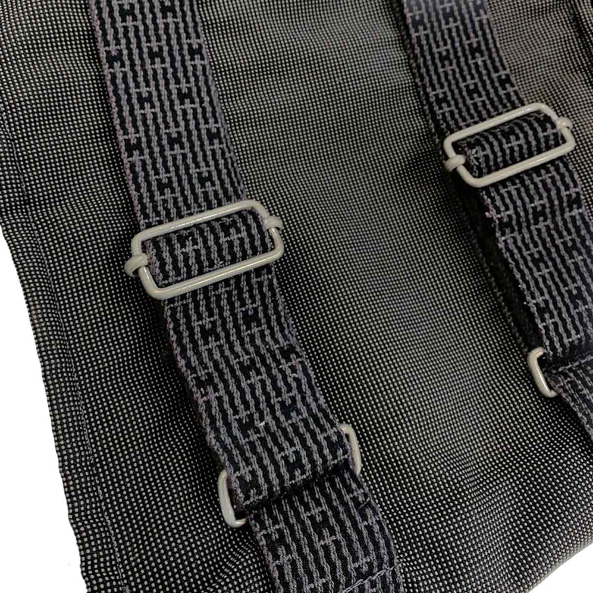 Her Line Ad PM Backpack Canvas Gray Purse