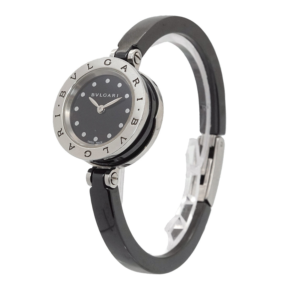 B-Zero1 Bangle Watch BZ23SC Quartz Black Dial Ladies Watch