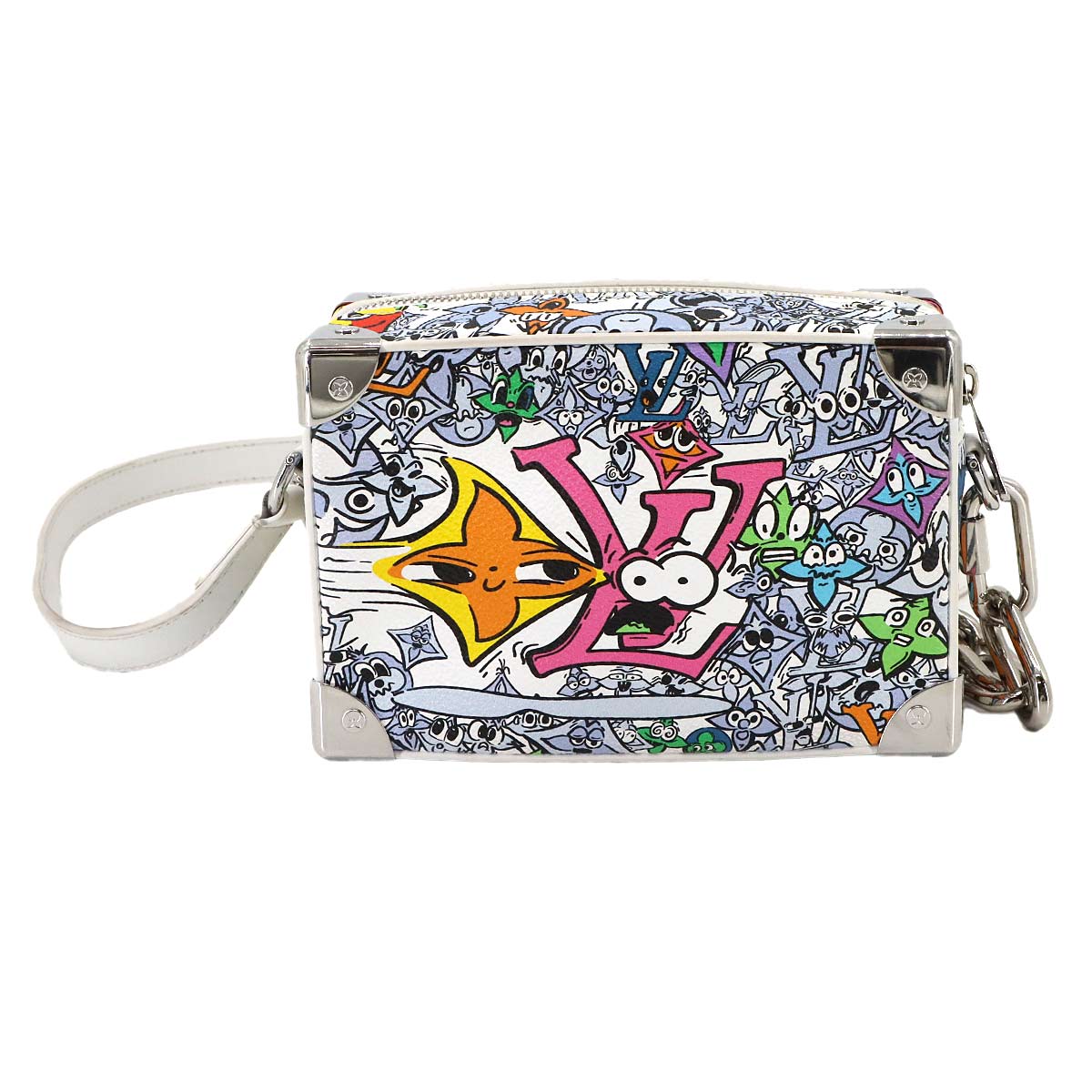 Monogram Comic Mini Soft Trunk Shoulder Bag M82008