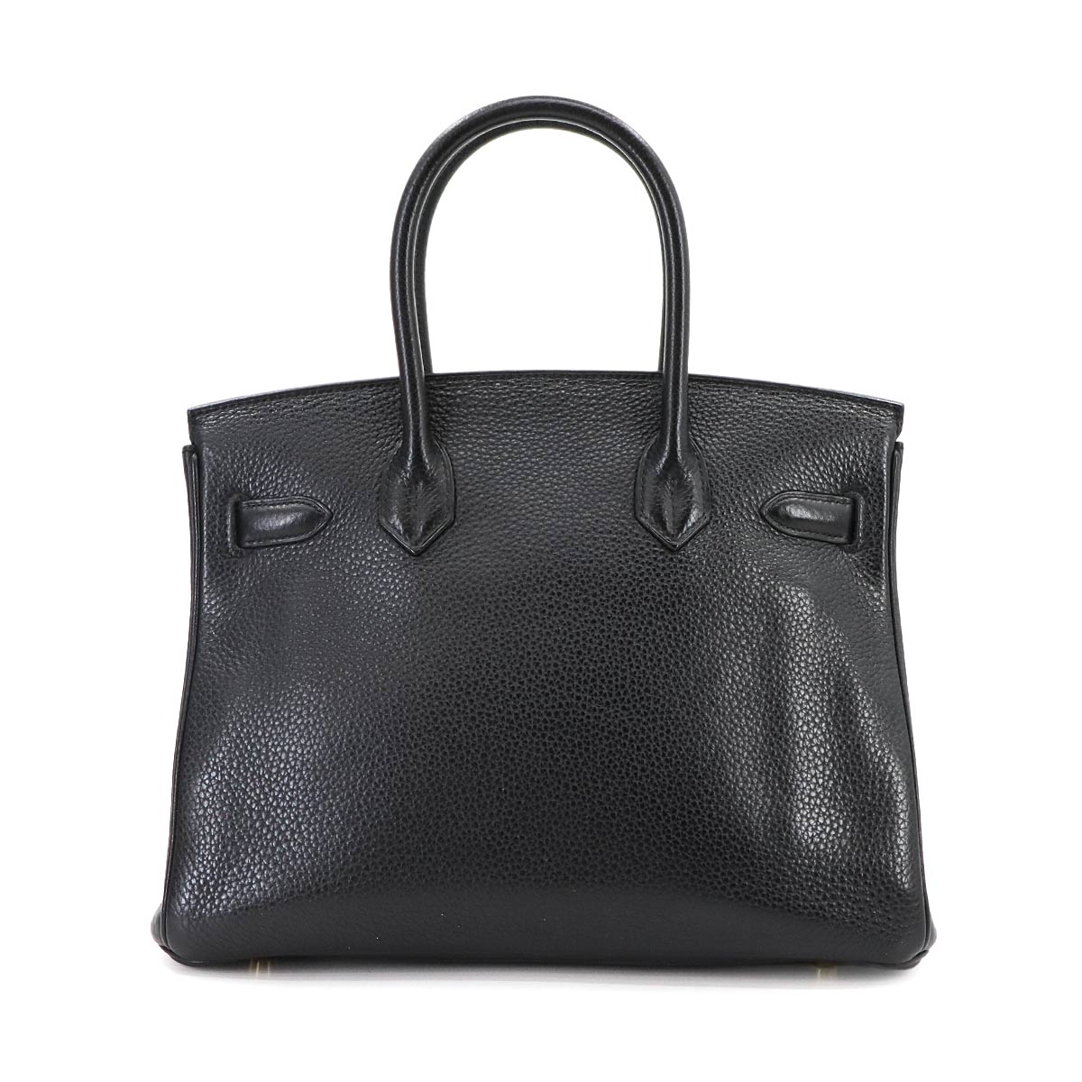 Birkin 30 Hand Bag Taurillon Clemence Black Purse