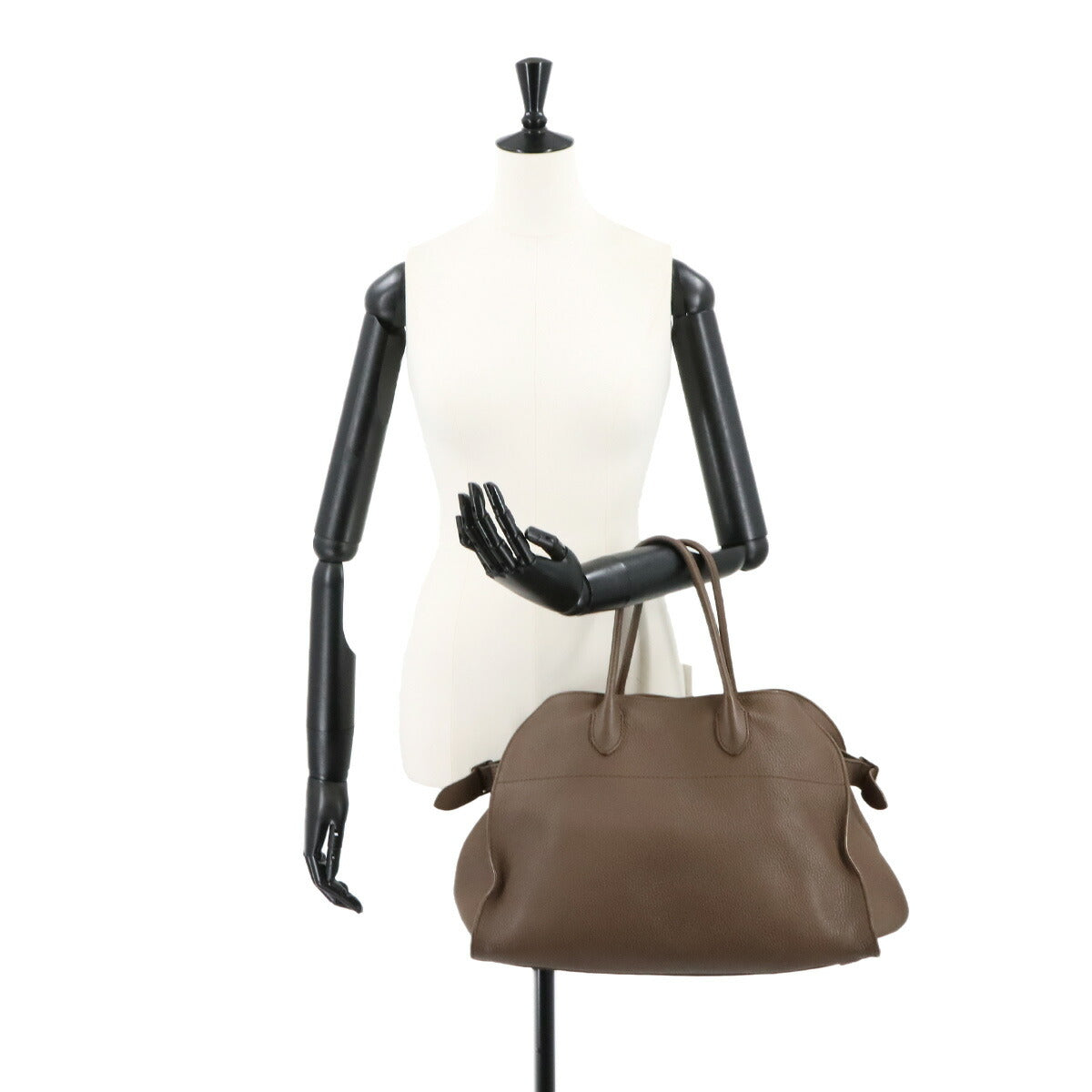 Soft Margaux 15 Tote Bag Leather Brown W1255L133 Purse