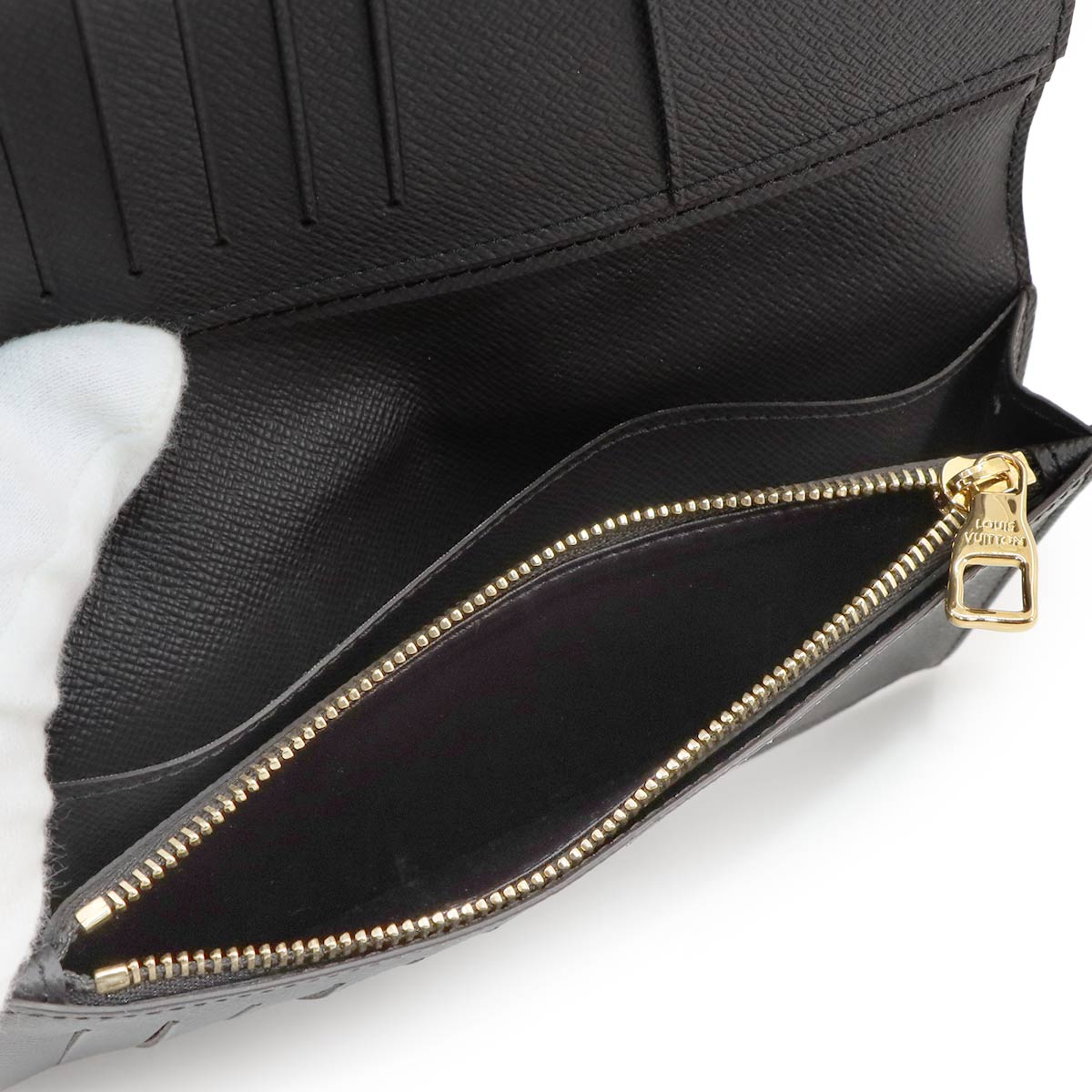 Monogram Striped LV Squared Brazza Wallet M81008