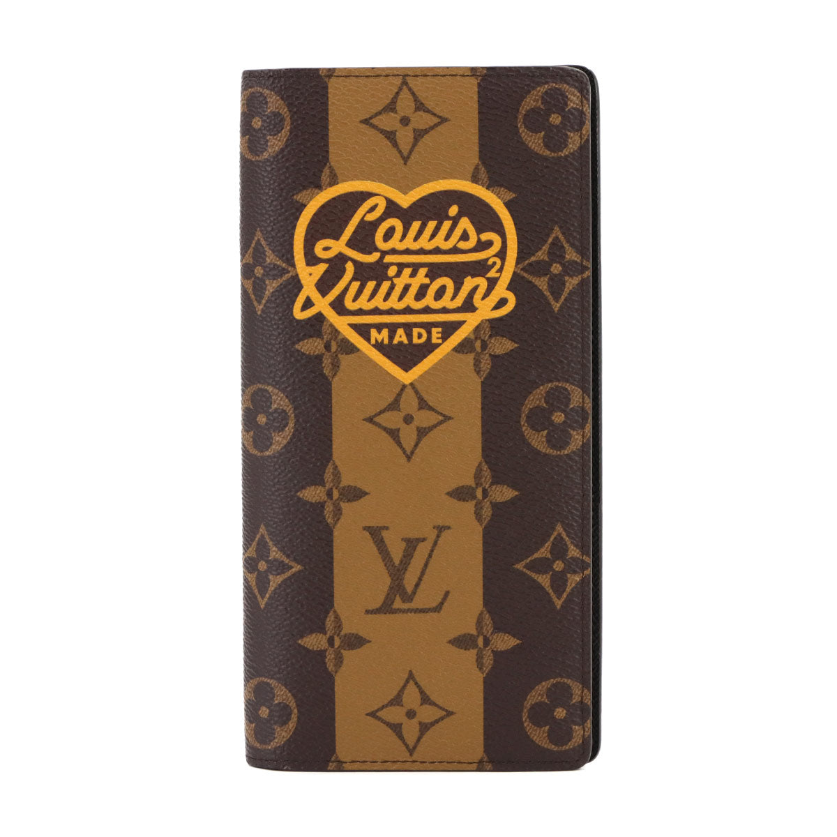 Monogram Striped LV Squared Brazza Wallet M81008