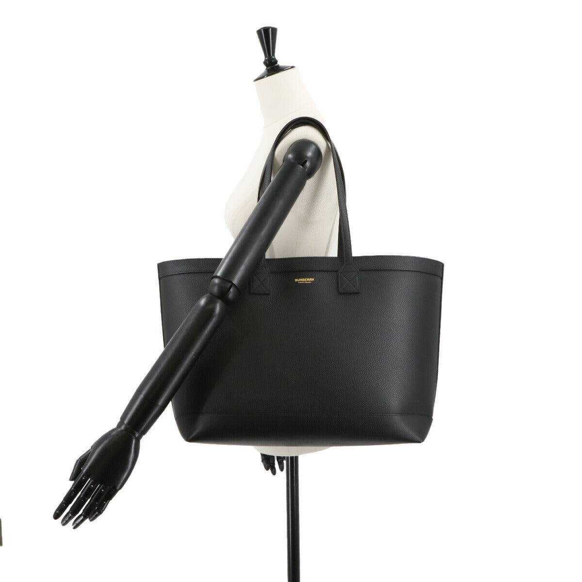 Tote Bag Leather Black 80840391 Purse