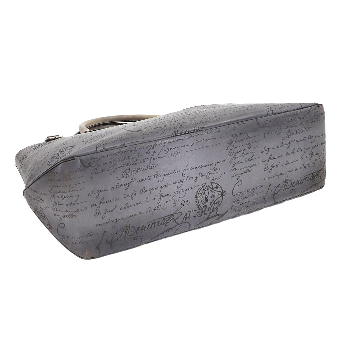 Calligraphy Toujours Mini Tote Bag Light Alluminio Grey