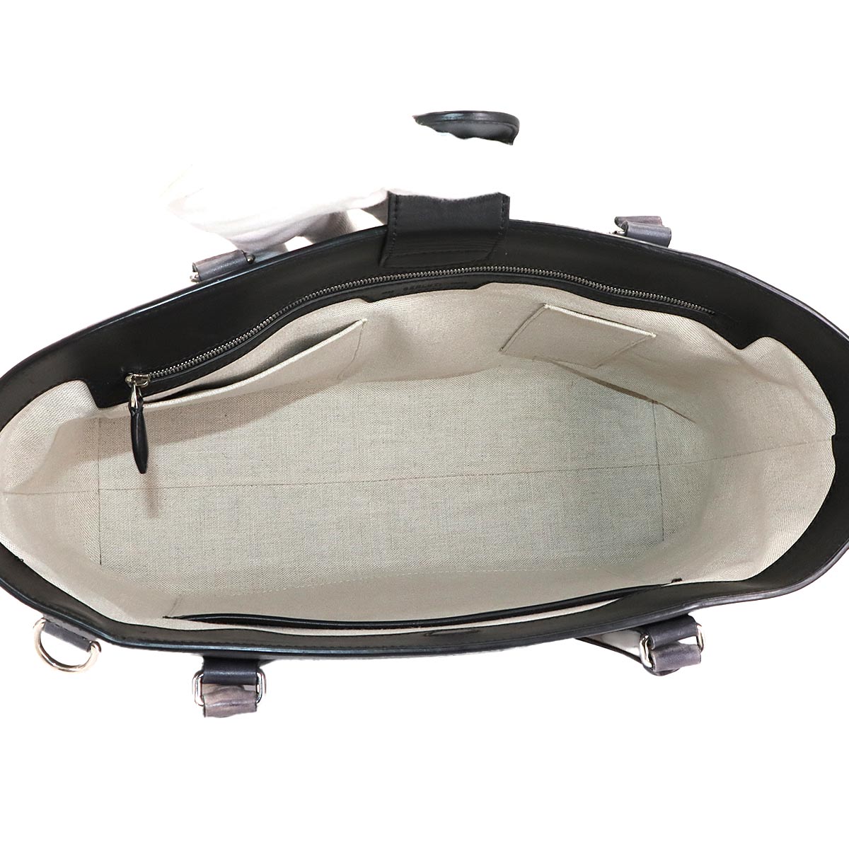 Calligraphy Toujours Mini Tote Bag Light Alluminio Grey